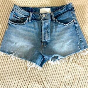 Mother denim cutoff shorts